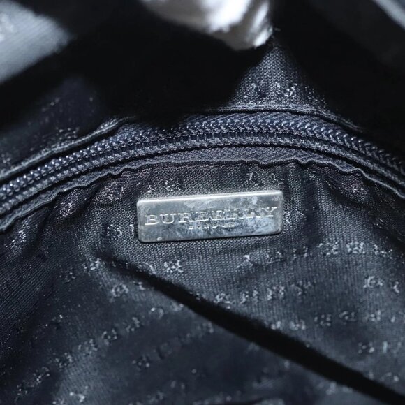 BURBERRY Nova Check Hand Bag PVC Beige Auth - Picture 13 of 16